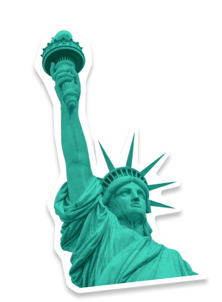 Statue of Liberty sticker